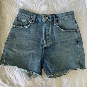 Agolde Dee Super High Rise Short in Epic - NWT